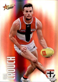 2023 Select AFL Footy Stars - Base Parallel - Colour Spots #142 Brad Crouch Front